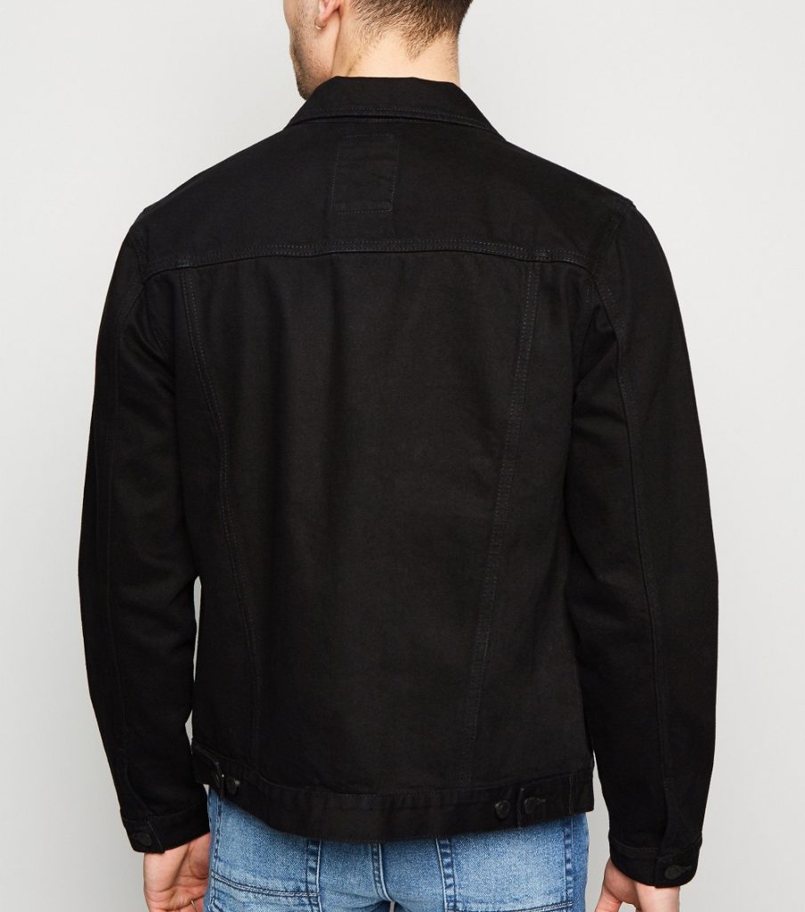 Men S Black Western Denim Jacket AA Sourcing LTD