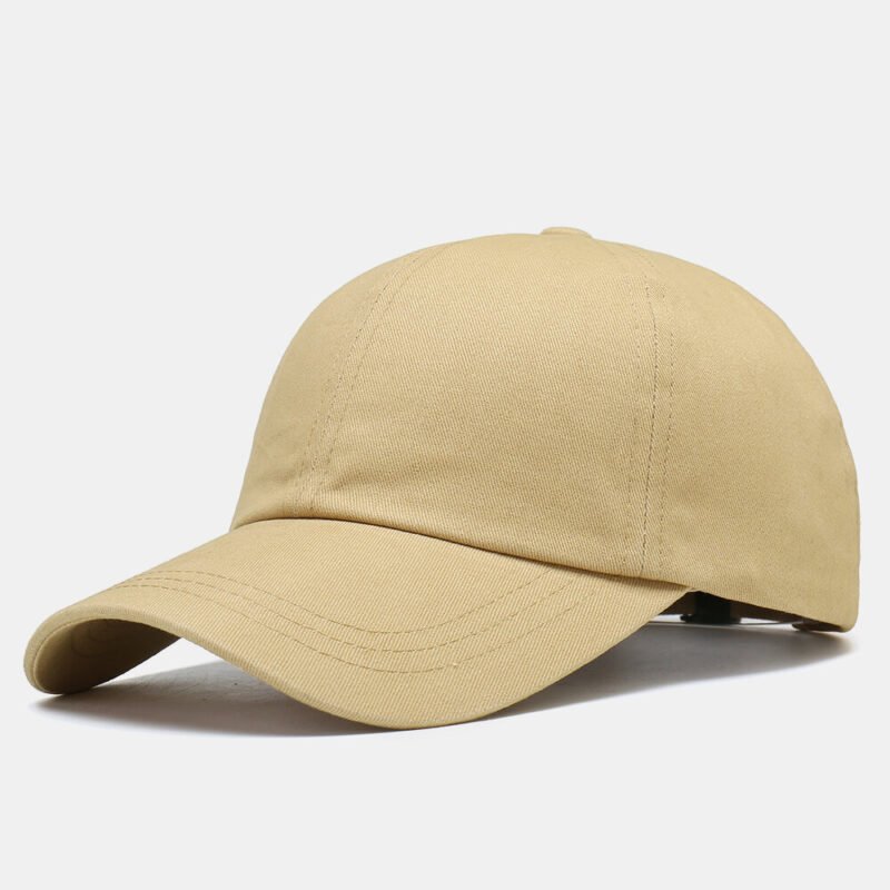 Men Solid Color Baseball Cap