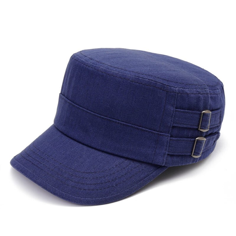 Men Vintage Adjustable Windproof Wild Cotton Flat Cap - Image 2