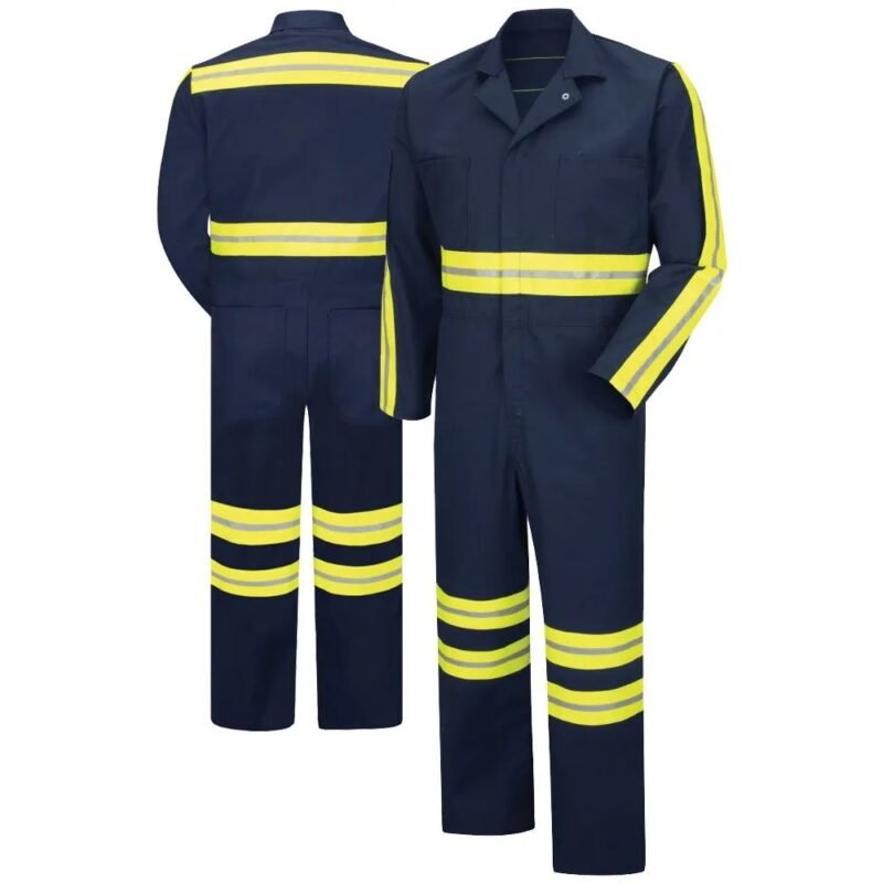 Visibility Twill Action-Back Coverall