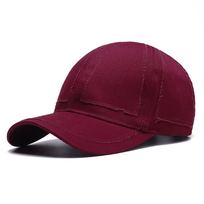 Men's Cotton Retro Simple Vogue Solid Baseball Cap - Image 2