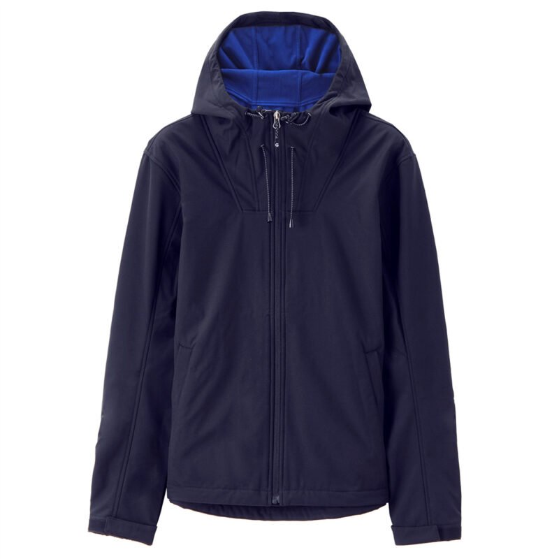 Men's Windproof fleece hooded jacket