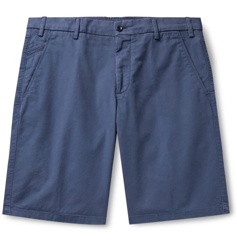 Men's Slim-Fit Stretch-Cotton Shorts