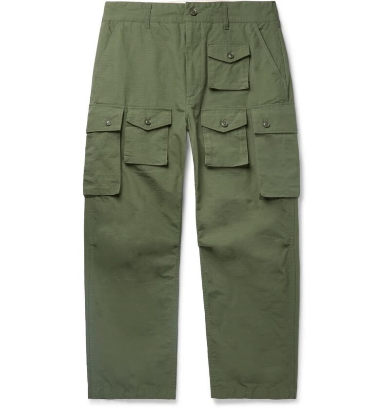 Men's Cotton Rip stop Cargo Trousers