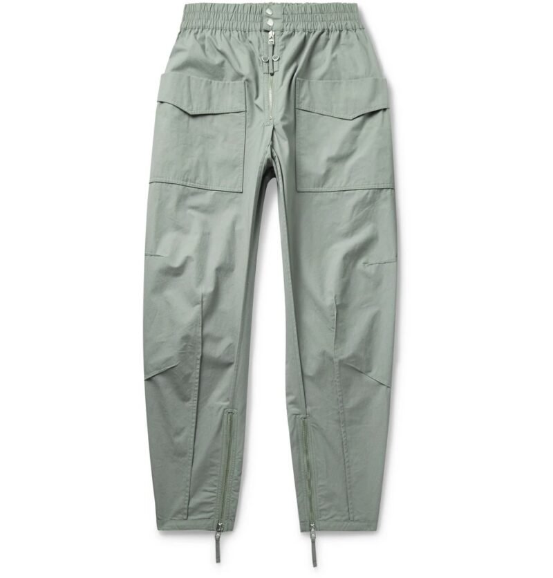 Men's Tapered Cotton Cargo Trousers