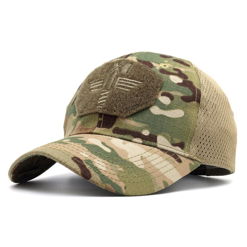 Men Multicam Camo Colorful Baseball Cap - Image 8