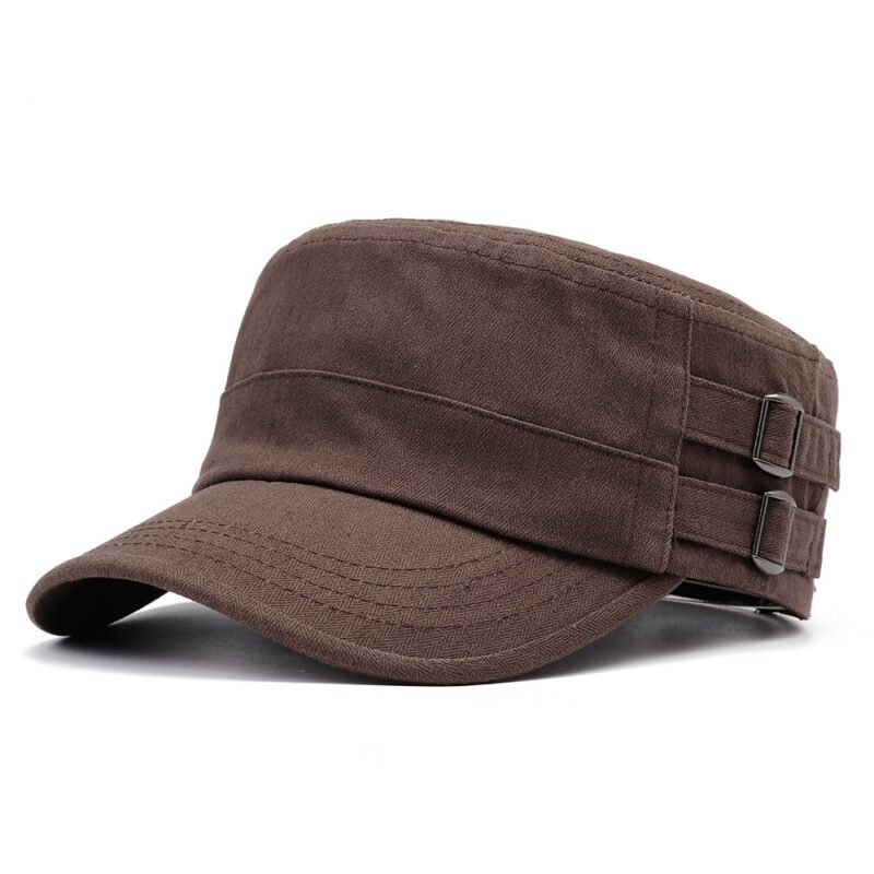 Men Vintage Adjustable Windproof Wild Cotton Flat Cap