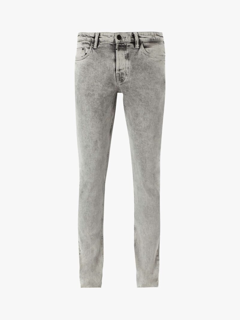 Men's Straight Skinny Fit Jeans Grey