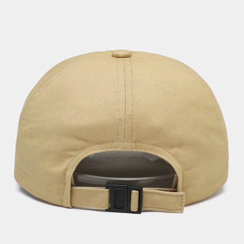 Men Solid Color Baseball Cap - Image 2