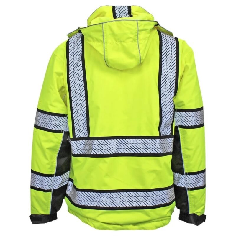 Hi Viz Thermal 3-In-1 Rip stop Utility Safety Parka - Image 2