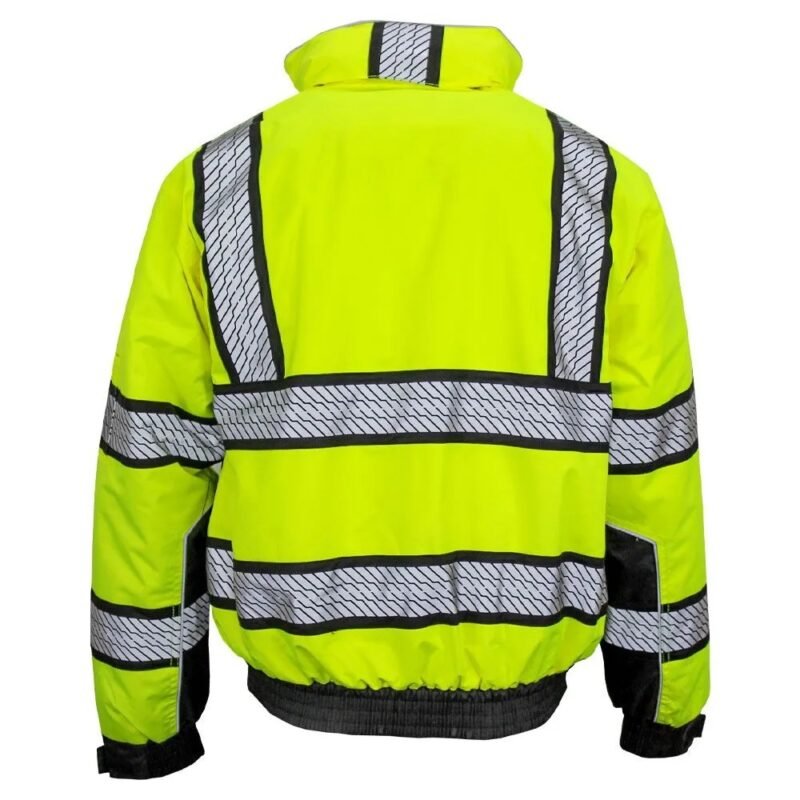 Hi Viz Thermal 3-In-1 Rip stop Utility Safety Bomber Jacket - Image 3