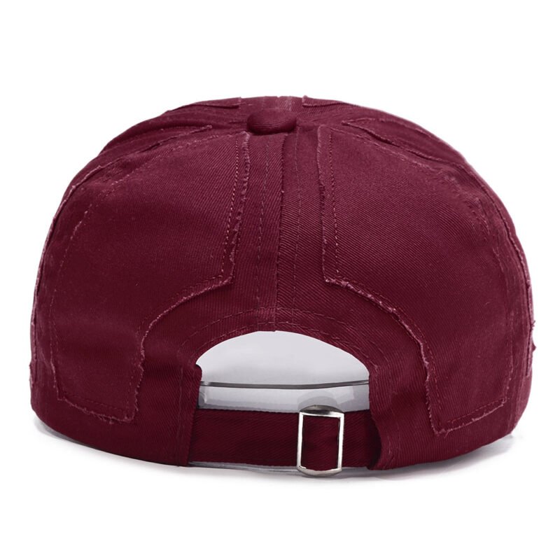 Men's Cotton Retro Simple Vogue Solid Baseball Cap - Image 3