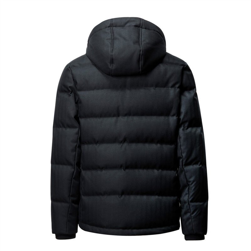 Men's Detachable hooded down jacket - Image 2