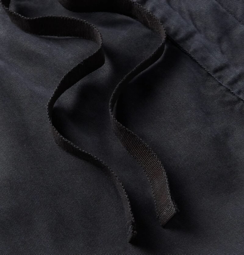 Men's Tapered Garment-Dyed Lyocell-Blend Twill Drawstring Cargo Trousers - Image 2