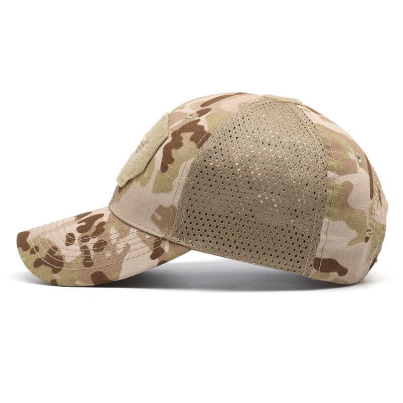 Men Multicam Camo Colorful Baseball Cap - Image 4