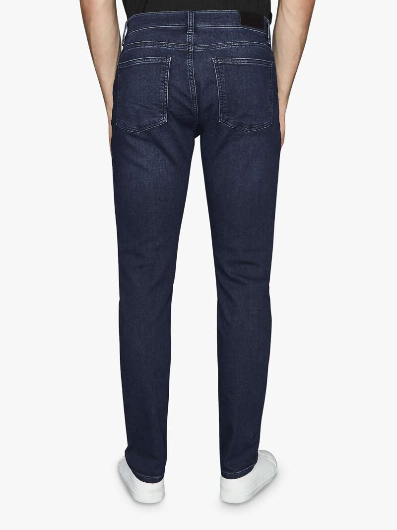 Men's Stretch Slim Fit Jeans Indigo - Image 3