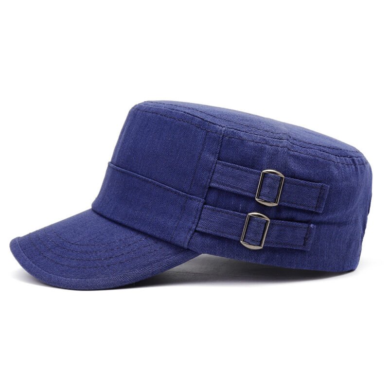 Men Vintage Adjustable Windproof Wild Cotton Flat Cap - Image 4