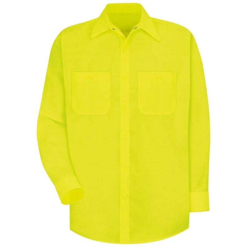 Hi Viz Long Sleeve Shirt - Image 4