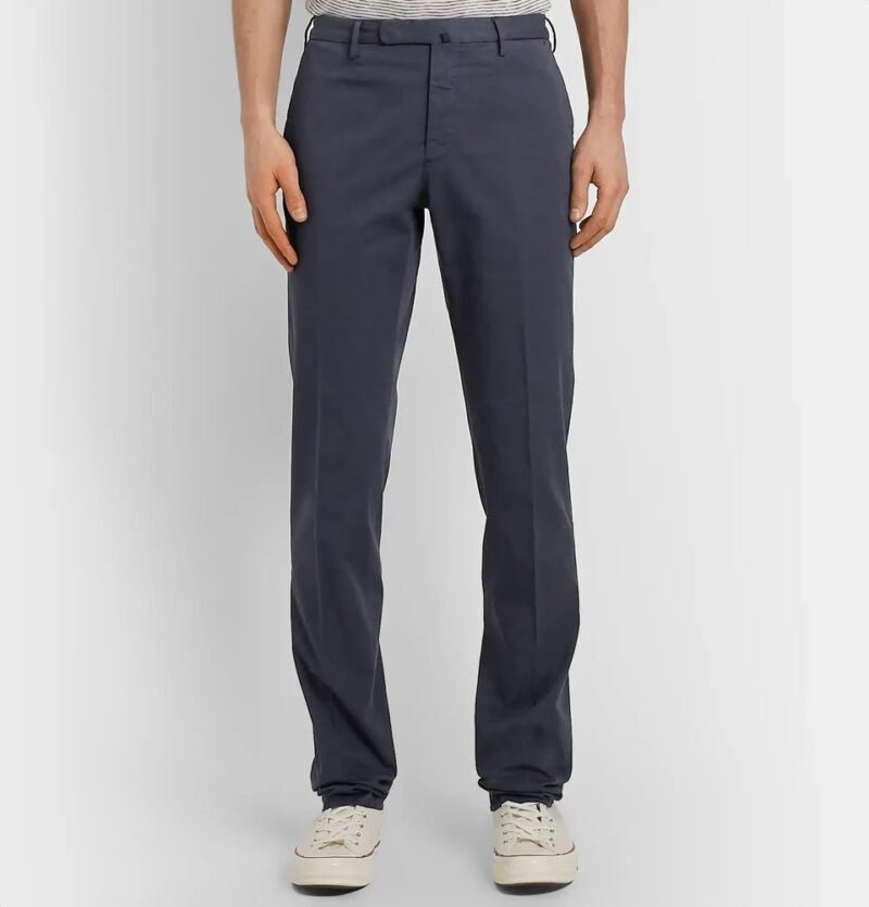 Men's Slim-Fit Cotton-Blend Chinos - Image 3