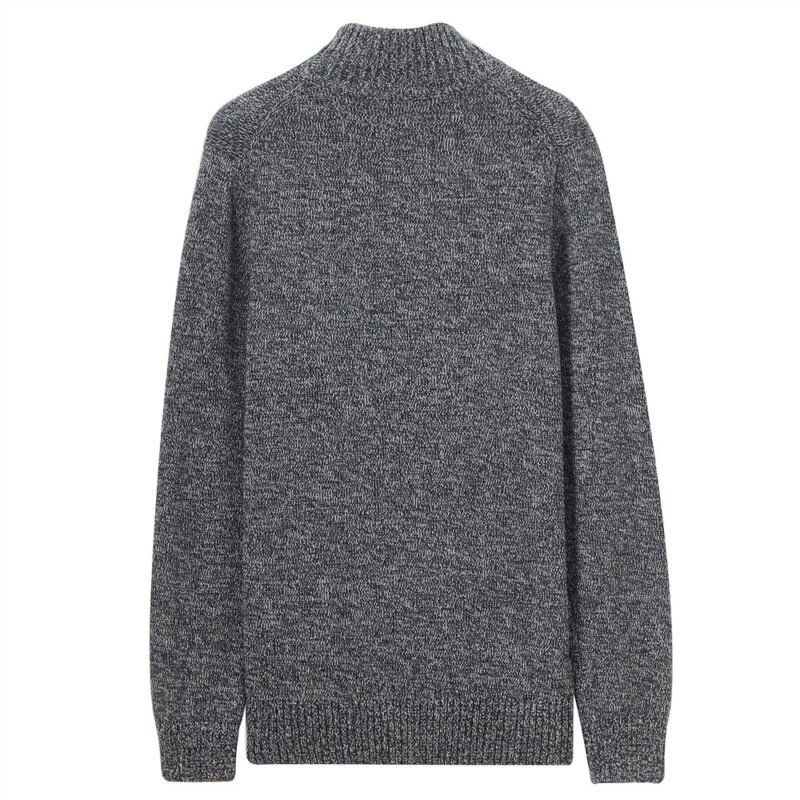 Men's Thick turtleneck pullover sweater - Image 2