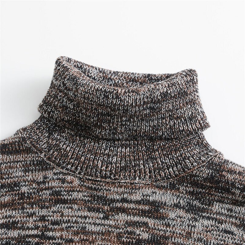 Men's Thick turtleneck sweater - Image 3