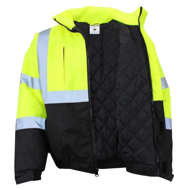 Hi Viz Thermal Economy Bomber Jacket - Image 5