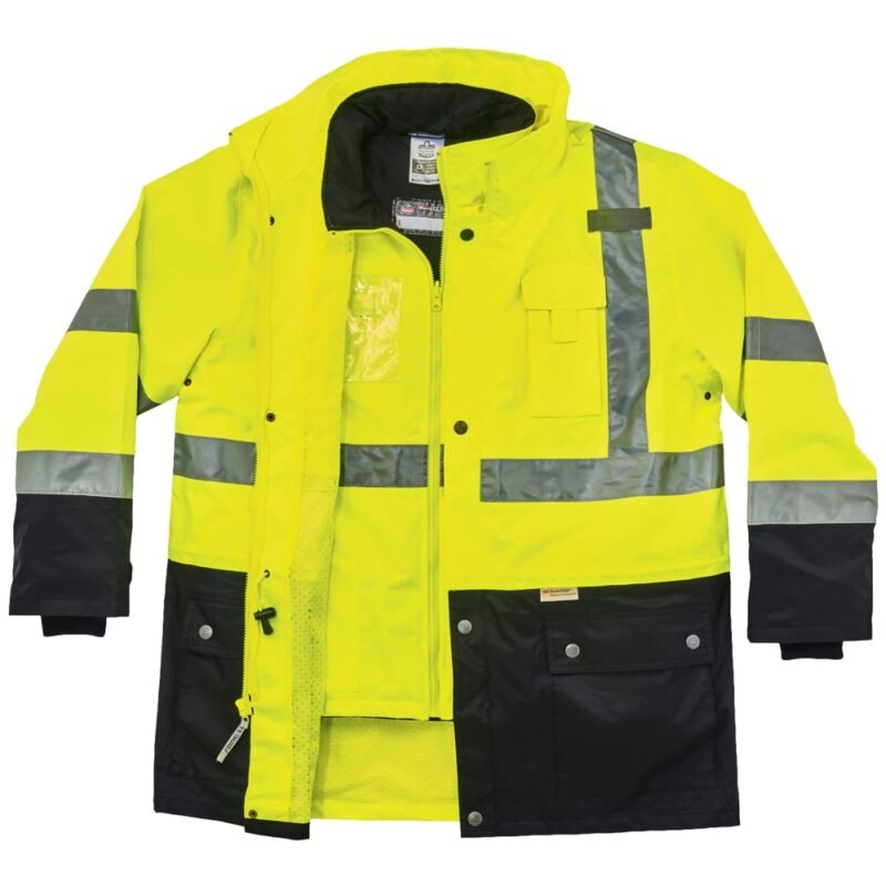 Hi Viz Thermal 5-in-1 Jacket - Image 4