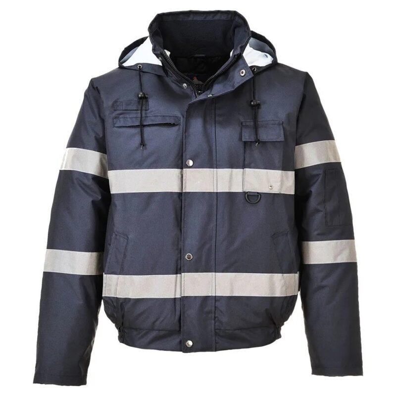 Visibility Quilt Lined Bomber Jacket - Image 5