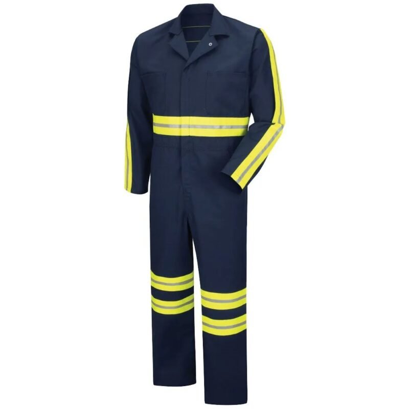 Visibility Twill Action-Back Coverall - Image 4