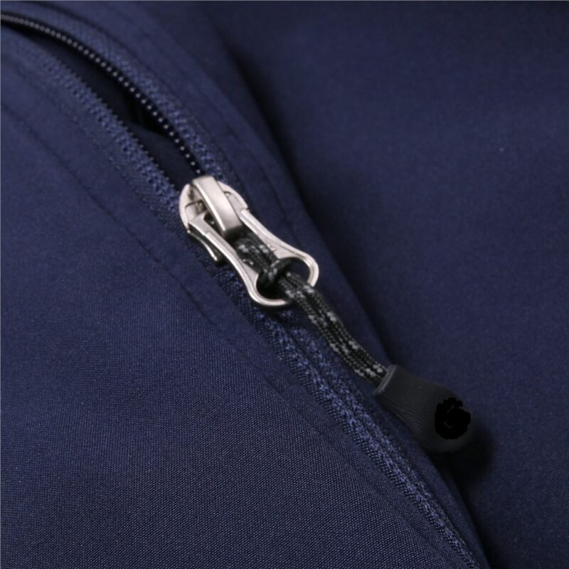 Men's Windproof fleece hooded jacket - Image 4