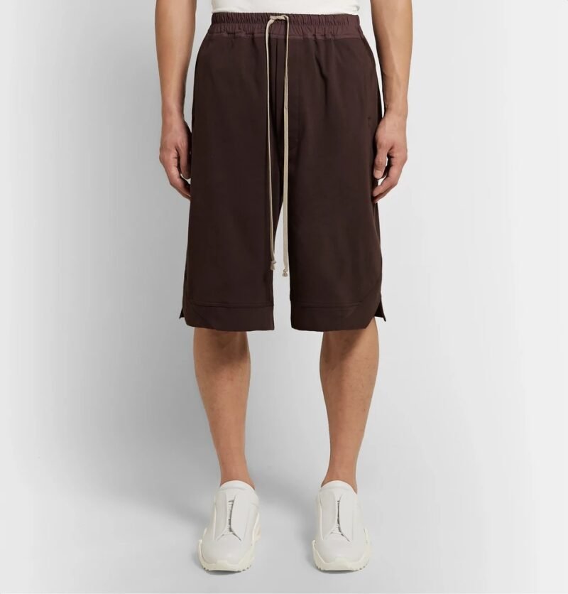 Men's Cotton-Jersey Drawstring Shorts - Image 3