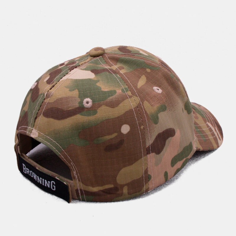 Camouflage Embroidered Baseball Cap - Image 4