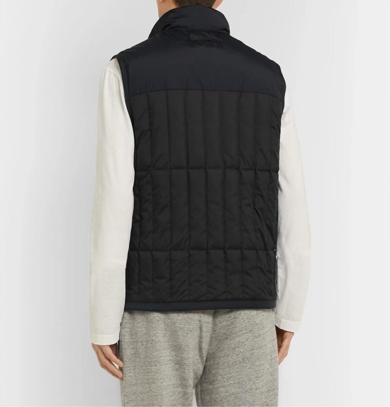 Men's Slim-Fit Reversible Color Block Quilted Shell Down Gilet - Image 2