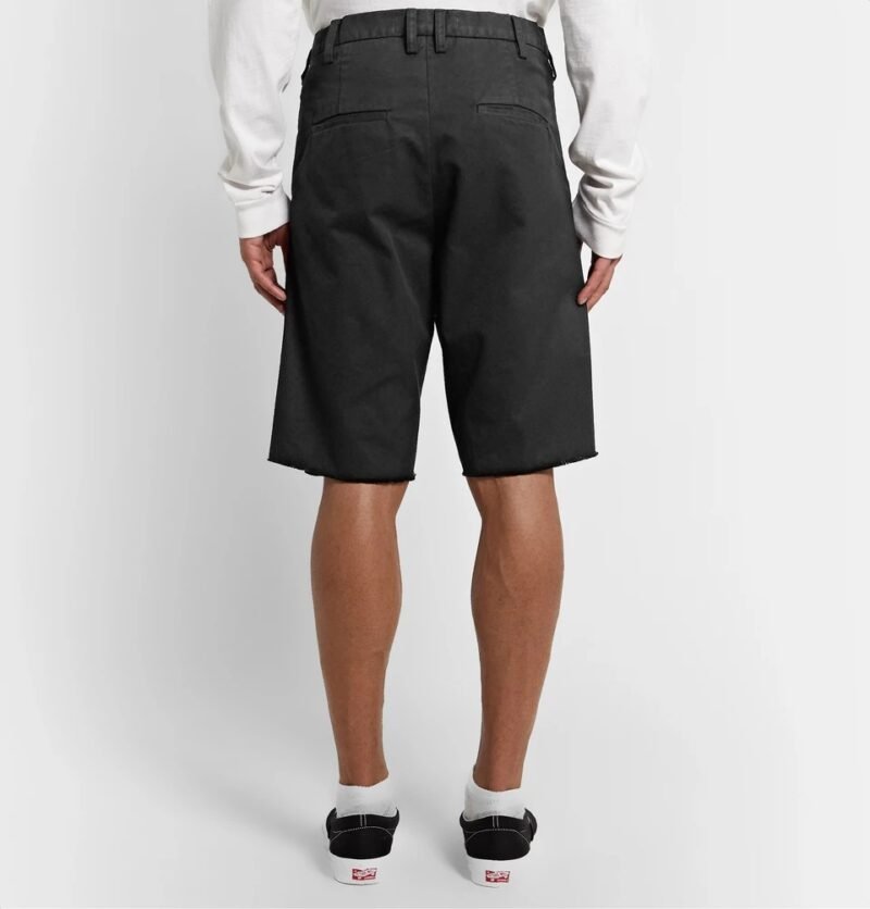 Men's Pleated Cotton-Twill Shorts - Image 2