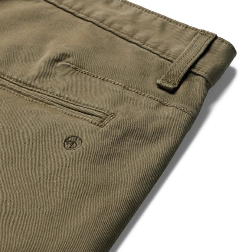 Men's Slim-Fit Garment-Dyed Cotton-Twill Chinos - Image 5