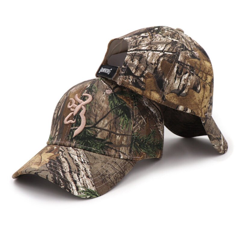 Camouflage Embroidered Baseball Cap - Image 5