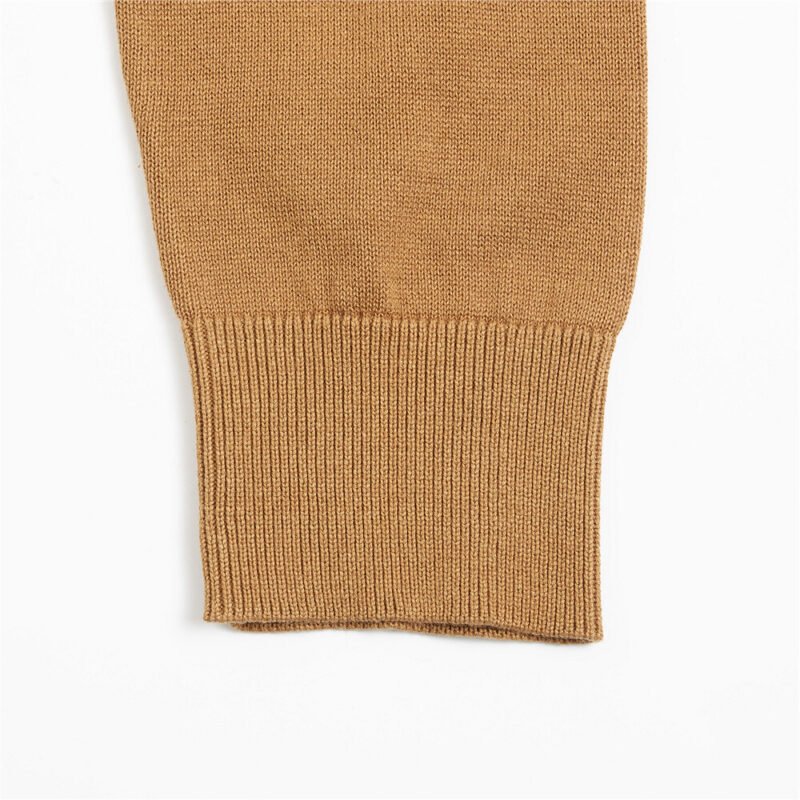 Men's Cotton turtleneck knitted sweater - Image 4