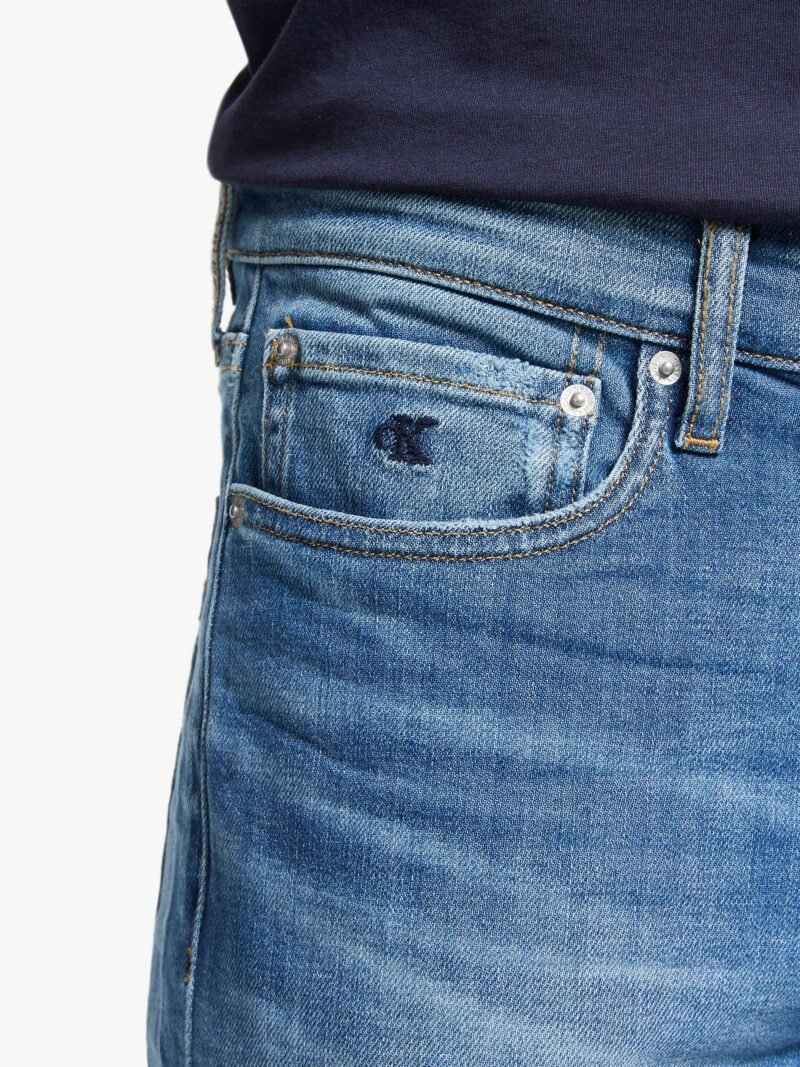 Men's Slim Jeans  Bright Blue - Image 5