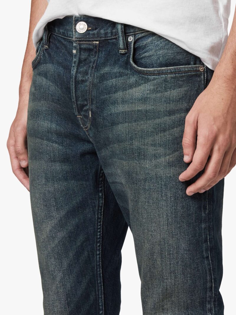 Men's Slim Jeans Dark Indigo - Image 5