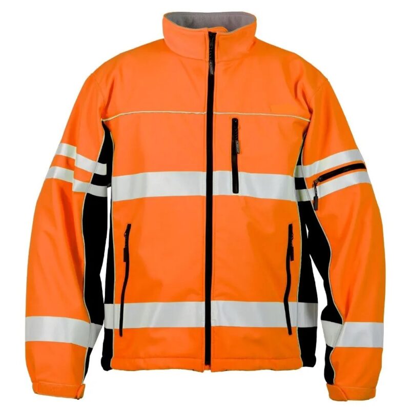 Hi Viz Soft-Shell Jacket - Image 6