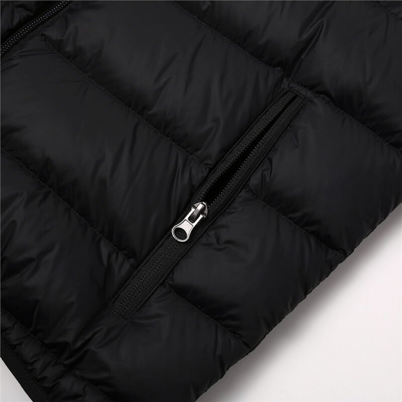 Men's Machine-washable stand collar down jacket - Image 6