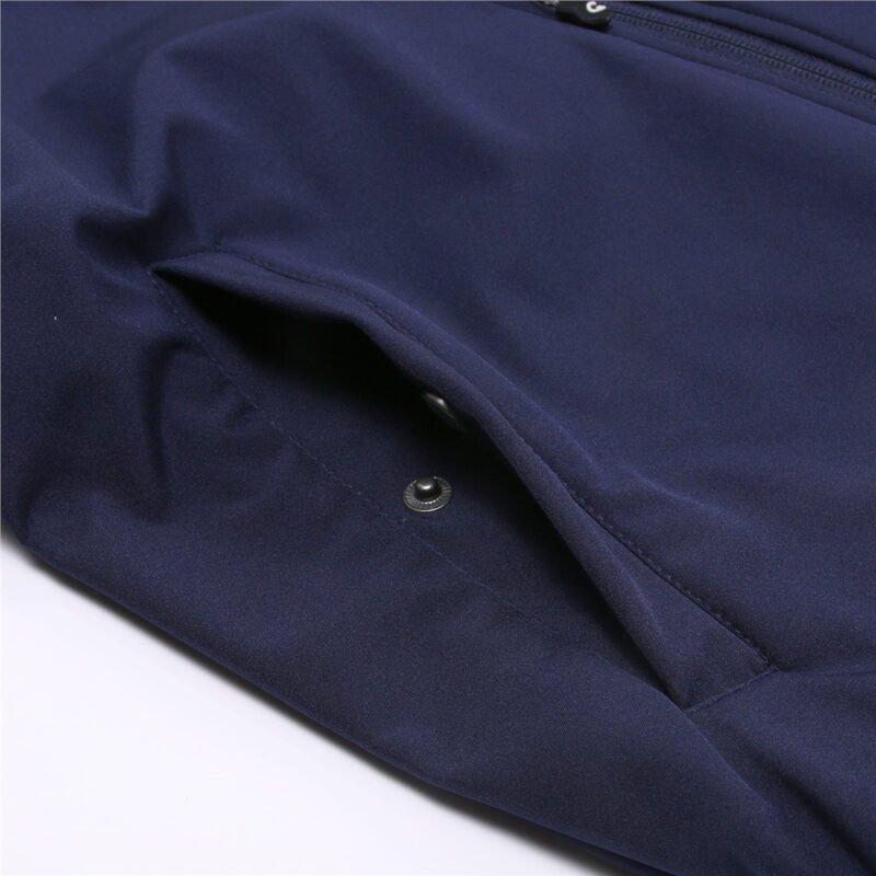 Men's Windproof fleece hooded jacket - Image 6