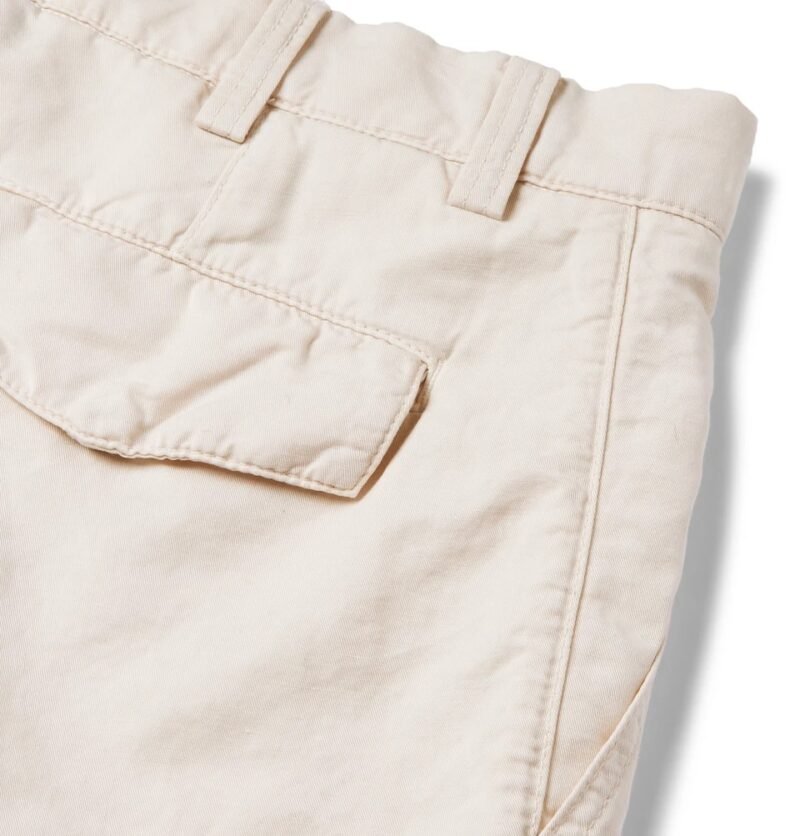 Men's Slim-Fit Linen and Cotton-Blend Shorts - Image 5