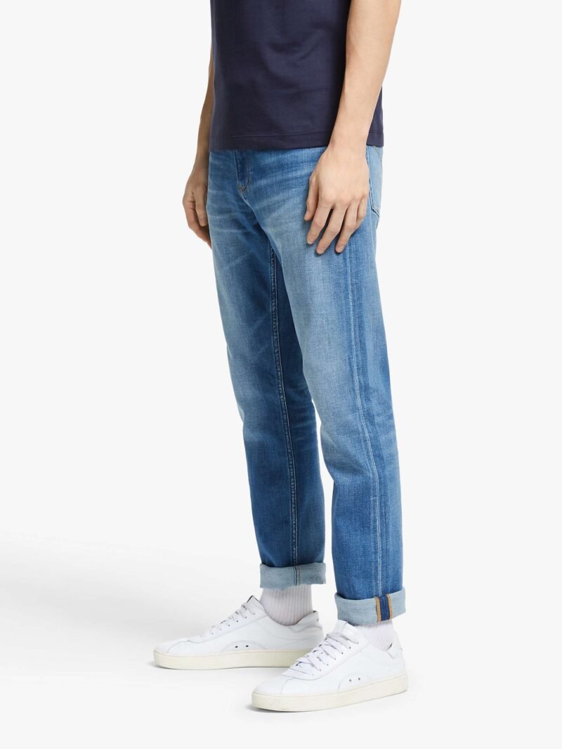 Men's Slim Jeans  Bright Blue - Image 6