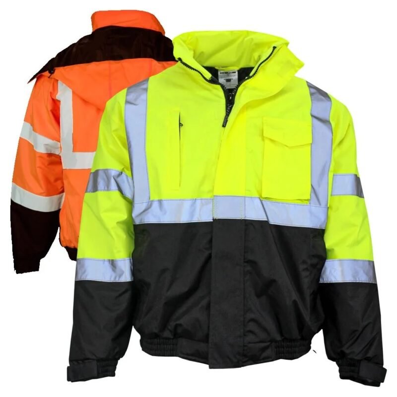 Hi Viz Thermal Economy Bomber Jacket