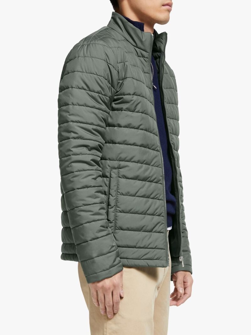 Men's Shower Resistant Recycled Quilted Jacket - Image 4