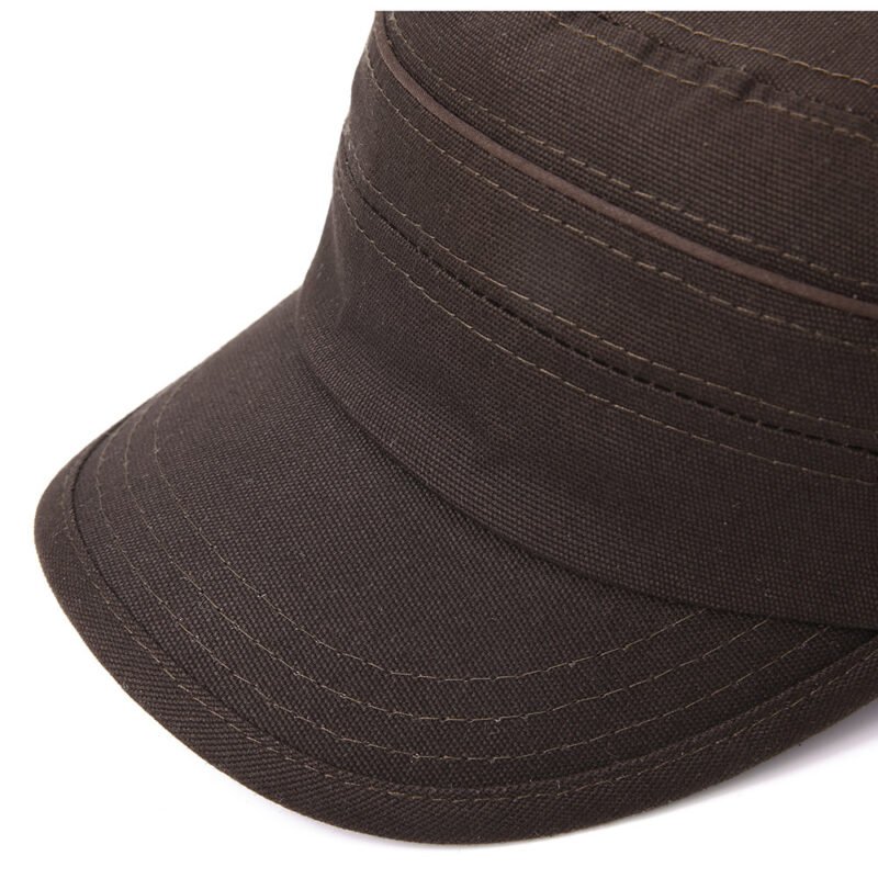 Men's Women's Cotton Military Casual Cap - Image 7