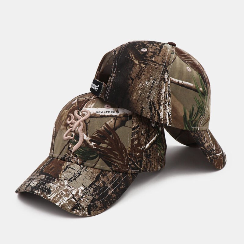 Camouflage Embroidered Baseball Cap - Image 6