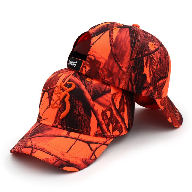 Camouflage Embroidered Baseball Cap - Image 8