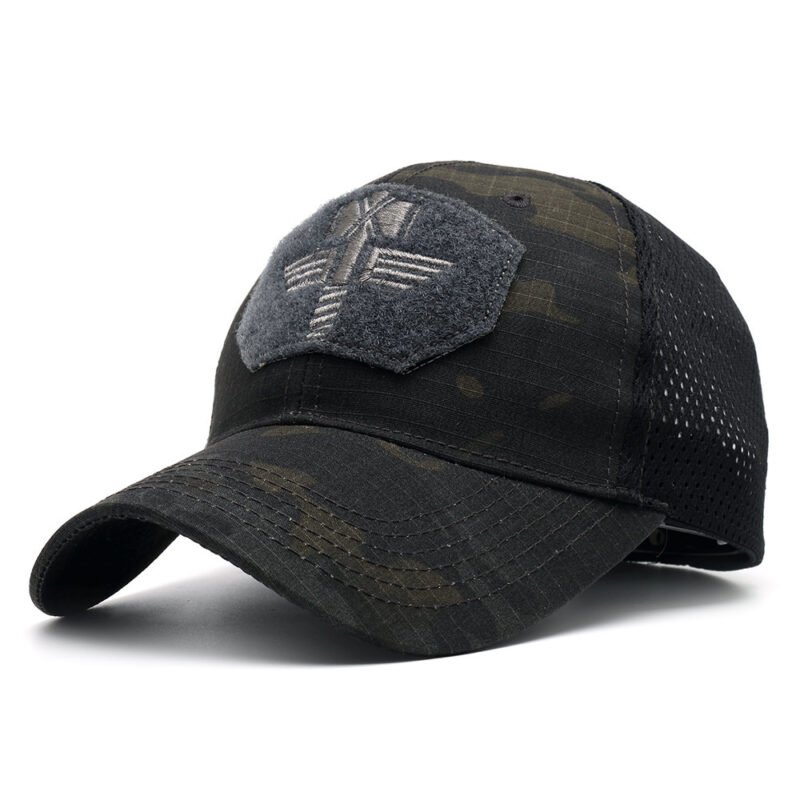 Men Multicam Camo Colorful Baseball Cap - Image 7